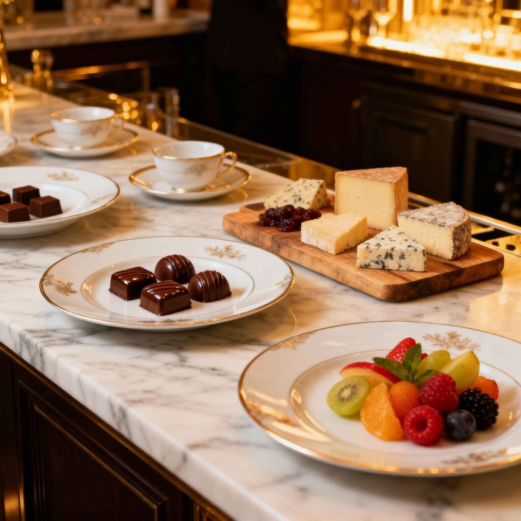 dégustation culinaire raffinée