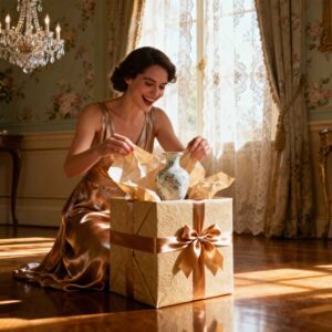 cadeau femme ouverture cadeau