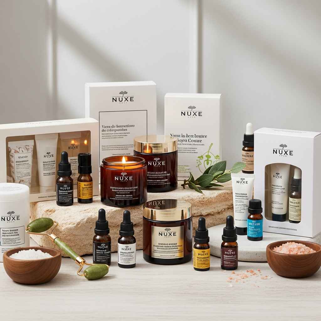 Sélection de cadeaux bien-être femme coffrets spa massages huiles essentielles