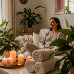 femme spa detente domicile
